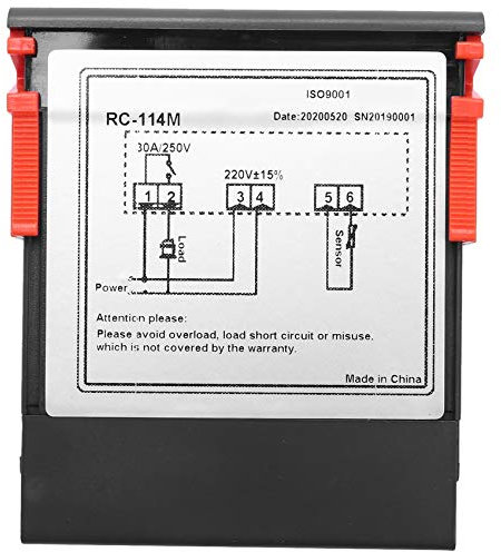 KELING Uscita Relè Termostato Digitale Termostato Rc-114M 220V / 30A -30-300 Gradi Sensore