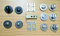 Bathroom Thumb Turn & Release with 76mm Deadbolt Lock Bolt Toilet Door Set (Matt Black)