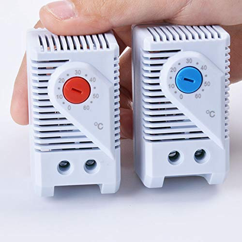 TuToy 2pcs Kto011 Kts011 0-60 Grad Kompakt Normalerweise Geschlossen Nc Mechanischer Temperaturregler Thermostat - X 180