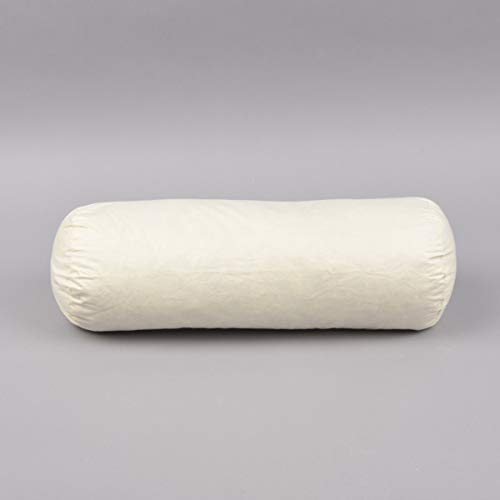 SCHÖNER LEBEN. Kissenfüllung Nackenrolle Federn 15x40cm