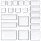 UHAPEER Organizer Schublade Set 20 Stück, Acryl Ordnungssystem Schubladen, Durchsichtige Schubladeneinsatz, Aufbewahrungsboxen Organizer für Schminktisch, Kitchen, Büro