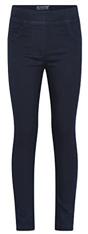 MINYMO Mädchen Jegging Stretch Slim fit Pants, Blue Night, 140