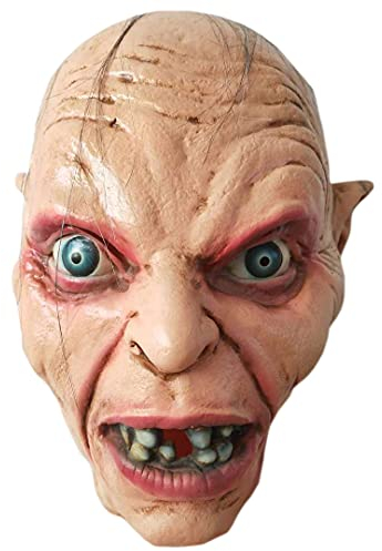 Gollum Maske Lord Ringe Halloween Kostüm Party Requisiten Böser Clown Gruselige Maskerade Kleid Horror Kopfbedeckung