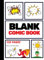 Blank Comic Book: Create Your Own Comic Strip, Blank Comic Panels, 135 Pages, Red (Action Comics)