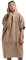 HOMELEVEL Badeponcho Damen und Herren - Surf Poncho aus 100% Baumwolle - Tuch für Erwachsene - Unisex Bademantel - Badetuch mit Kapuze