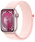 Apple Watch Series 9 [GPS + Cellular] Smartwatch con Caja de Aluminio en Rosa de 41 mm y Correa Loop Deportiva Rosa Claro. Monitor de entreno, App Oxígeno en Sangre, Neutro en Carbono