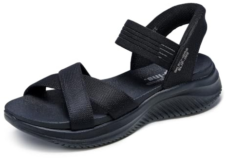 Skechers Women's Ultra Flex3.0 Never Better Slip-Ins, Black, 5.5 UK