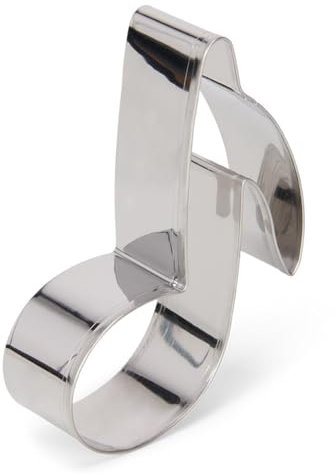 patisse, 13993, Découpoir Note de Musique 7 x 5 x 2,5 Cm, Inox, Argent