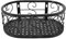 Qukaim Home - Estante de metal para macetas, para barandillas de 6,5 cm, decoración de balcón, soporte para plantas para alféizar de ventana, jardín, 30 x 20 x 12 cm