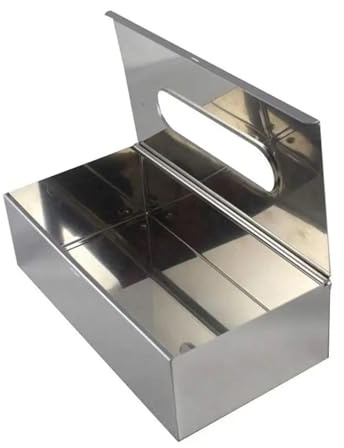 MIUYTRN Nass Tissue Box Edelstahl Desktop Dichtung Baby-feuchttücher Papier Lagerung Spender Halter Haushalt Wasserdicht cuicui