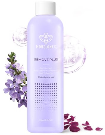 Modelones nail polish remover 240ml rose frangrance