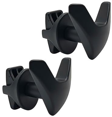 LH Portasciugamani per Radiatore, Nero Opaco, ABS, Autoavvitante, Made in Italy