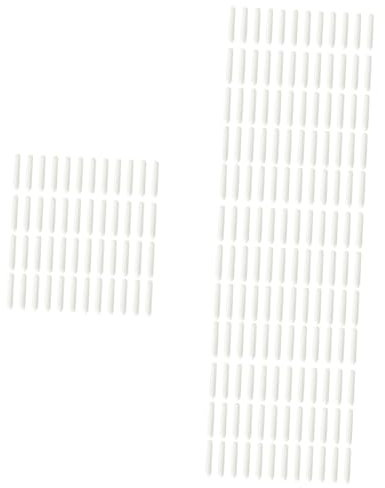 Cabilock 2 Juegos Protector De Lavavajillas Tapa Del Extremo De La Rejilla Del Lavavajillas Tapa De Punta Para Rejilla De Lavavajillas Reparar Estante Bastidores Caucho 200 Uds * 2