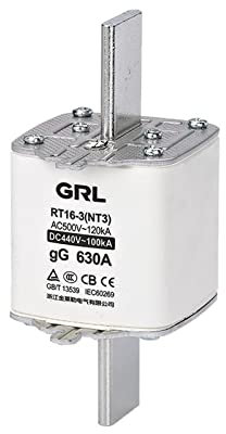 ZYHNYTAO RT16-3 NT3 Fusibile a Scatto rapido in Ceramica 315A 400A 500A 630A 800A Protezione del Sistema Interruttore Fusibile a Coltello Nucleo