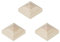 QLS Zaunpfosten Kappe 11x11 cm Pyramiden Form für Holz-Balken Pfosten Naturbelassen (3)
