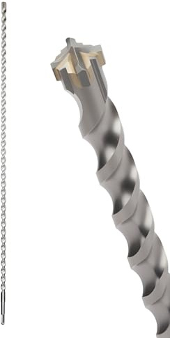 MOXPIFY 12mm SDS Masonry Drill Bit 800mm Long for Reinforced Concrete | Brick Walls, 12 mm Hammer SDS Plus Drill Bit (12mm x 800mm)