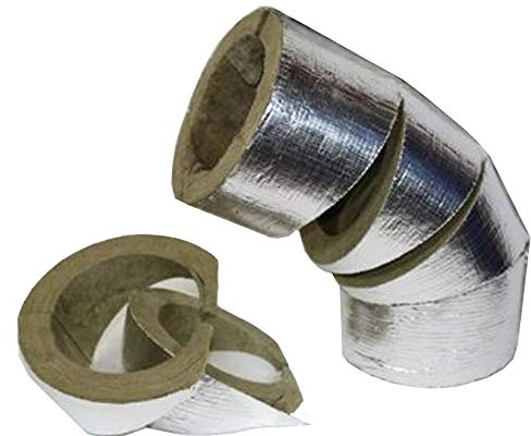 Rohrisolierung RRS 90° DN 130 alukaschiert