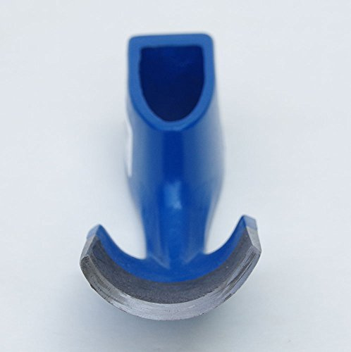 Stubai 674501 Herminette creux sans manche, Bleu/argent, 60 mm