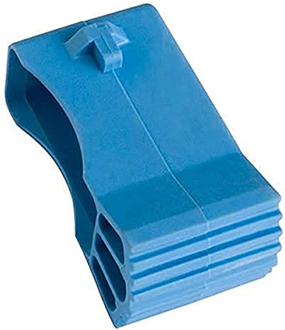 Escanor 23020080 Traversenfußkappe für Gelenkleiter, für horizontale Traverse, Klarsichtverpackung, 2-teilig