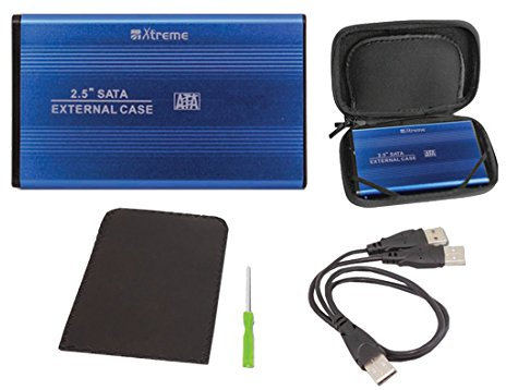 Xtreme 29004 Kit Esterno, in Alluminio SATA USB 3.0 per HDD 2,5