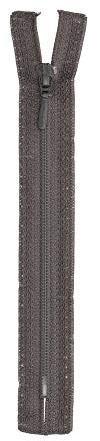 Opti S40-25-00001 Reißverschluss, 100Prozent Polyester, 00001 Grau, 28cm x 3cm x 1cm