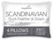 Snuggledown Duck Feather & Down Pillows 4 Pack - 85:15 Ethically Sourced Fill for Back & Side Sleepers | Medium Support, Soft Cotton Cover, Non-Allergenic & UK-Made (48 × 74cm)