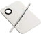 Make-up Artist,Palette per Miscelazione del Trucco, in Acciaio INOX, con Spatola per Mescolare Fondotinta, Argento TOY-STORE (Standard)
