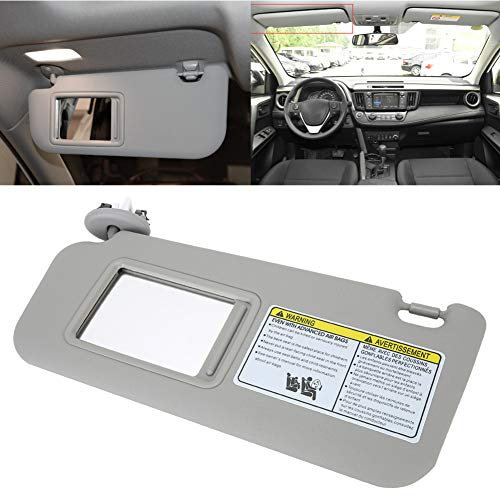 Visera del Coche, Qiilu para Coche, para-Lado Izquierdo 74320-42501-B2 para RAV4 2006-2009 Gris