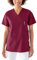 CLINIC DRESS Schlupfkasack Kasack Damen für Krankenpflege und Altenpflege 50% Baumwolle 95 Grad Wäsche Bordeaux M