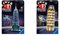 Ravensburger 3D Puzzle Empire State Building bei Nacht, für Kinder und Erwachsene & 3D Puzzle Schiefer Turm von Pisa bei Nacht, 3D Puzzle für Kinder und Erwachsene, Wahrzeichen im Miniatur-Format