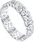 FOCALOOK Triquetra Ring 925 Sterling Silber Durchbrochener Ring Größe 54 Damenring Fingerring Schmuck Accessoire für Geburtstag Valentinstag Weihnachten