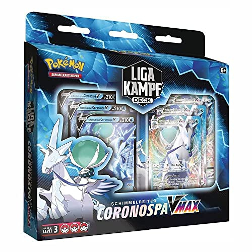 Schimmelreiter Coronospa-VMAX | Liga-Kampf-Deck | Pokemon | Sammelkarten