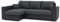 Ecksofa Paul mit Schlaffunktion! Best ECKSOFA! Eckcouch mit Bettkasten! Best! (Cas 574+ Soft 11), Länge: 240 cm, Breite: 140 cm, Höhe: 85 cm