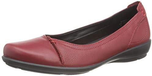 Hotter Damen Robyn II Ballerinas, rot, 41.5 EU