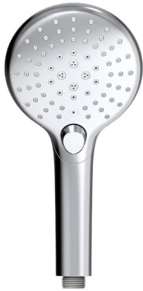 Primaster Handbrause 3 Strahlarten Water Spring chrom mit Wasserspareinsatz Handbrause