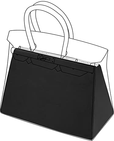 DGAZ Taschen Kissen für Birkin25/30/35/40, Luxustasche Taschenformer Einsatz, Handtaschen Innenkissen für Damen Taschen (Schwarz, BK35)