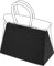 DGAZ Taschen Kissen für Birkin25/30/35/40, Luxustasche Taschenformer Einsatz, Handtaschen Innenkissen für Damen Taschen (Schwarz, BK35)