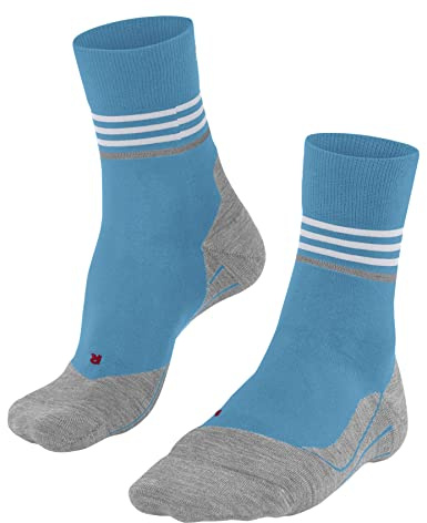 FALKE Damen Laufsocken RU4 Endurance Reflect W SO Baumwolle Antiblasen 1 Paar, Grün (Turquoise 7922), 41-42