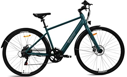 SachsenRAD Urban E-Bike C3L mit StVZO und Diebstahlsicherung, 27.5 Zoll Moderne E-Citybike Elektrofahrrad mit Drehmomentsensor,LCD Display