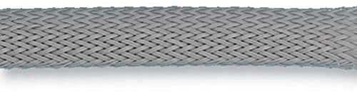 Gaine tressée 25 mm Gris 50 m