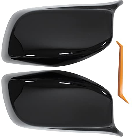 HouYeen Coques de rétroviseurs avant gauche et droit pour B-M-W 5 6 Series E60 E61 E63 E64 520d 530d 535d 540i 630i 635d