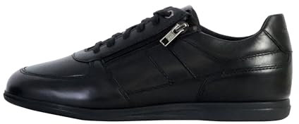 Geox Herren U Renan B Sneaker, Black, 46 EU