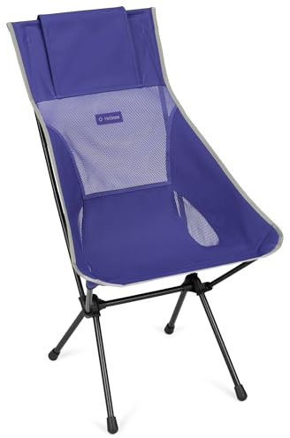 Helinox Sunset Chair | Mit seinem erweiterten Design ist Dieser Stuhl möglicherweise die ultimative Kombination aus Verstaubarkeit, Komfort und Unterstützung (Cobalt)