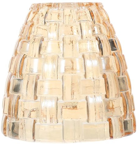 Housoutil Pantalla De Lámpara De Cristal Pequeña Pantalla De Lámpara Vintage De Color Brillante Reemplazo De Cubierta De Lámpara De Pie De Mosaico