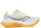 Saucony Women's Endorphin Speed 4 Sneaker, White/Peel, 10
