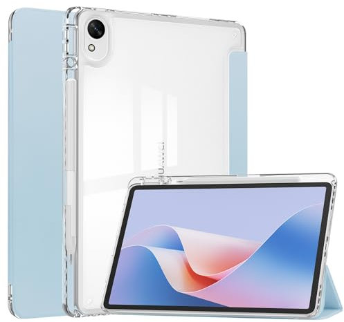 Funda para tablet HUAWEI MatePad 11.5S 2024, funda acrílica de triple pliegue para Huawei MatePad 11.5 2024, ligera y suave, con apagado y encendido automático (azul cielo)