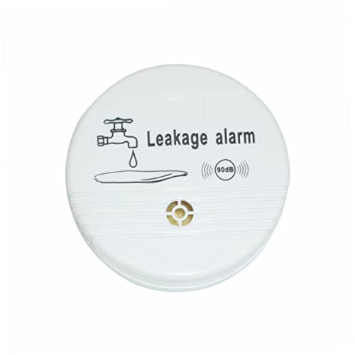 Yardenfun Détecteur De Fuite Eau sans Batterie Alarme De Fuite Sonore pour Cuisine Salle De Bain Et sous-Sol Capteur Inondation Compact