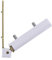 Siegenia AUBI Ecklager Reparatur-Set EW001 Ecklager und EB005 Ecklagerbock inkl. Abdeckkappen weiß Fenster Scharnier Ersatzteile