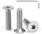Tunejoy Tornillo Avellanado M5 x 20 mm Tornillos de Cabeza Avellanada Hexagonal de Acero Inoxidable A2 V2A Norma DIN 7991 con llave Allen Rosca Completa 30 Piezas
