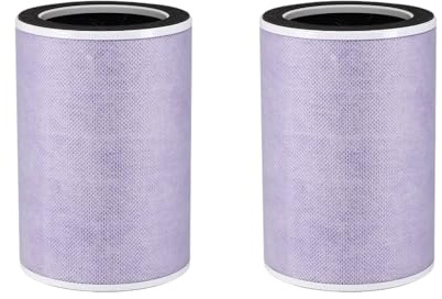 Airthereal 3-in-1 HEPA-Ersatzfilter zur Beseitigung von Tiergerüchen für den Luftreiniger Glory Days AGH400, 2er-Pack